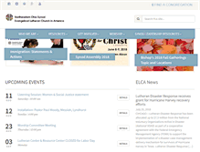 Tablet Screenshot of neos-elca.org